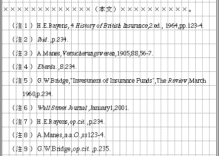 外国文献の引用の事例